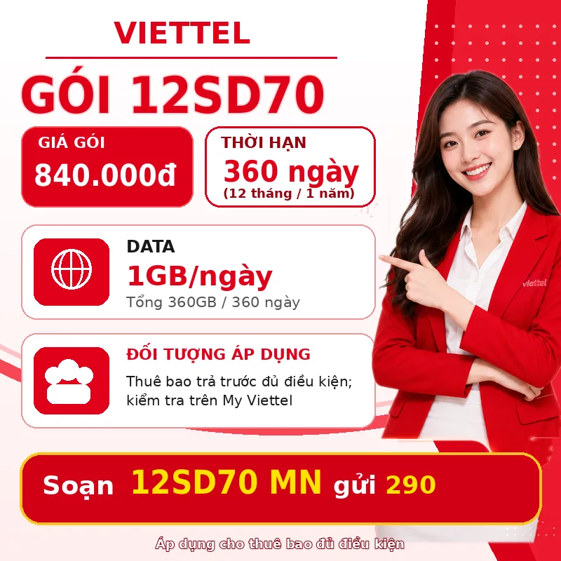 Ảnh thông tin gói 12SD70