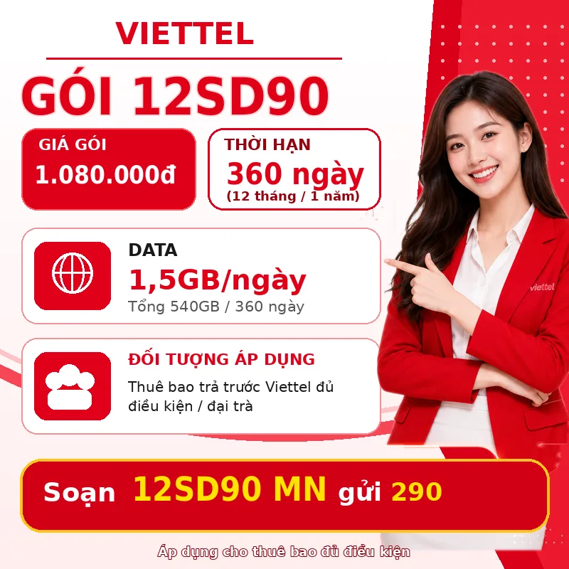 Ảnh thông tin gói 12SD90