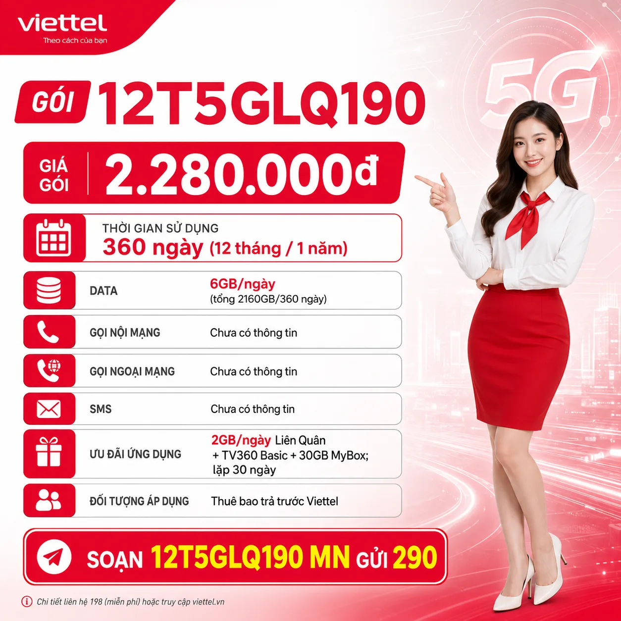 Ảnh thông tin gói 12T5GLQ190