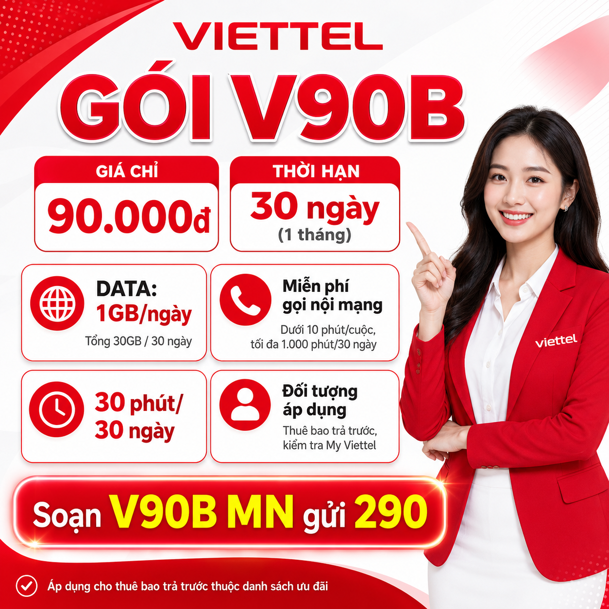 Cách duy trì kết nối 1,5GB data mỗi ngày với gói Viettel 12V120B trong 12 tháng