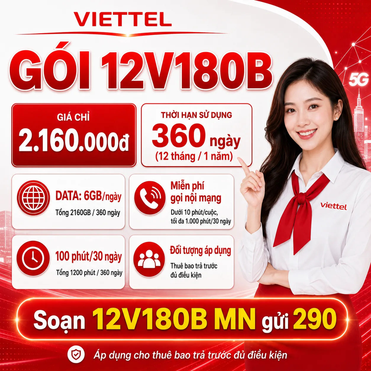 Ảnh thông tin gói 12V180B