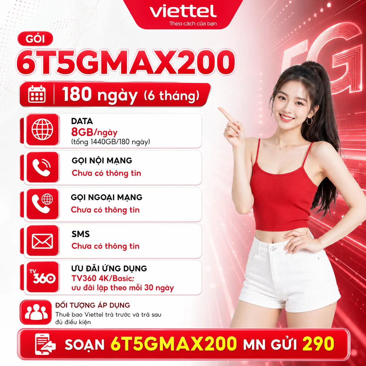 Ảnh thông tin gói 6T5GMAX200