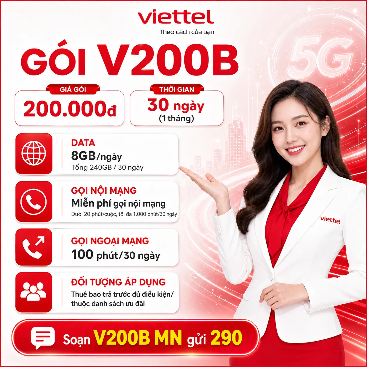 Ảnh thông tin gói V200B